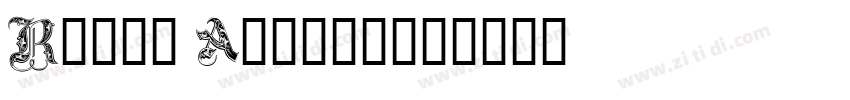 Royal Acidbath字体转换
